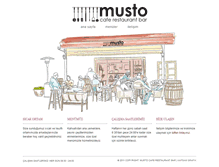Tablet Screenshot of mustobistro.com